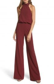 Lulus Moment for Life Halter Jumpsuit at Nordstrom